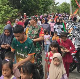 Dua Warga Karangduwet 2 Dapat Doorprize Kambing